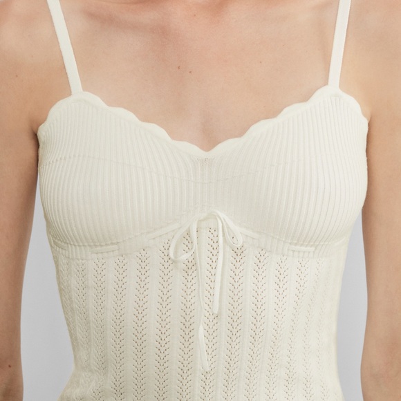 Wilfred Other - Wilfred Cream Lace Detail Soloist Chemise